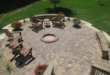 Patio with Fire Pit