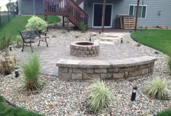 Patio with Fire Pit