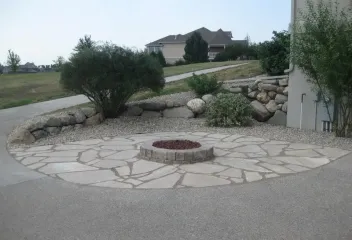 Patio with Fire Pit