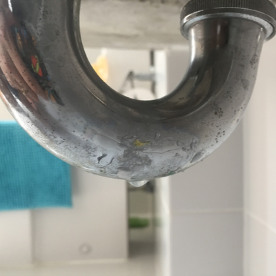 leaking pipe under sink